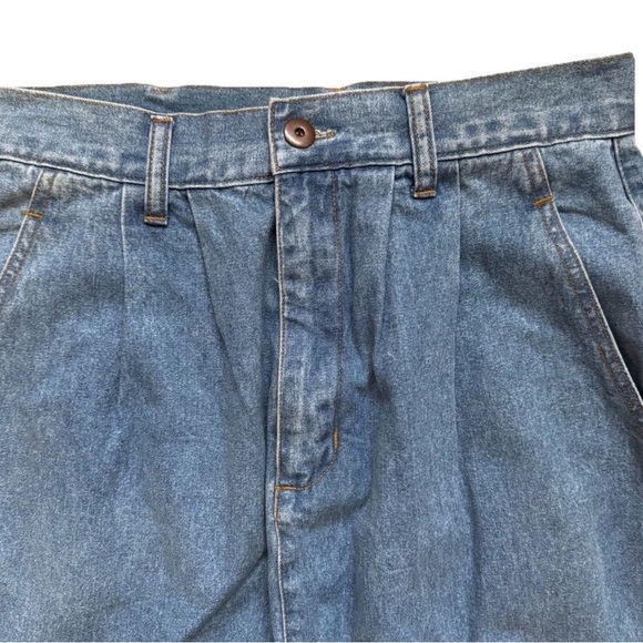 Stylish Blue Denim Midi Skirt - Picture 2 of 5